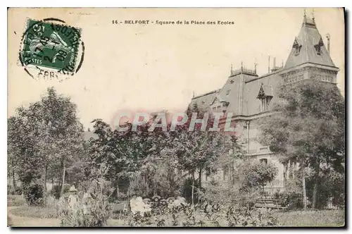 Cartes postales Belfort Square de la Place des Ecoles
