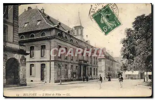 Cartes postales Belfort l'Hotel de Ville