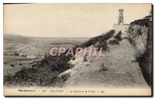 Cartes postales Belfort La Miotte et la Vallee