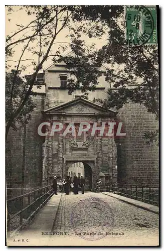 Cartes postales Belfort La Porte de Brisach
