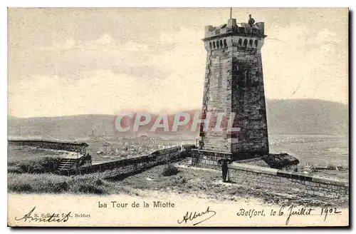 Cartes postales La Tour de la Miotte Belfort