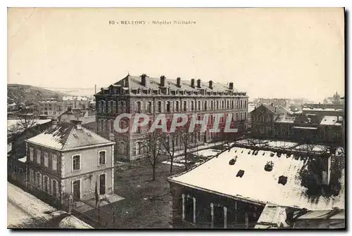 Ansichtskarte AK Belfort Hopital Militaire