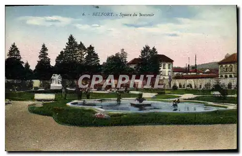 Cartes postales Belfort Square de Souvenir