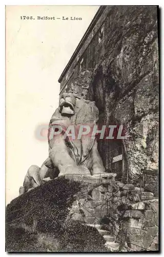 Cartes postales Belfort Le Lion