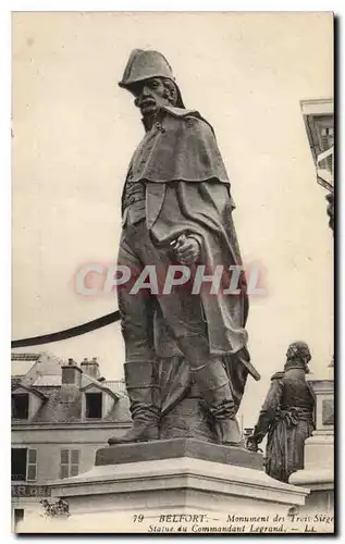Cartes postales Belfort Monument des Trois Siege