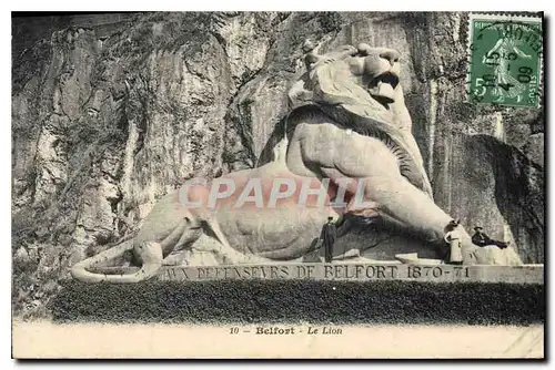 Cartes postales Belfort Le Lion