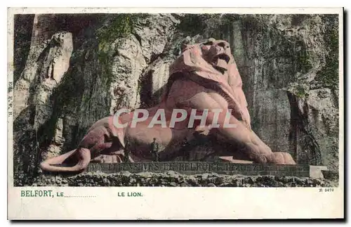 Cartes postales Belfort Le Lion