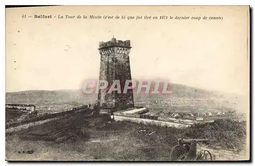 Cartes postales Belfort La Tour de la Miotte