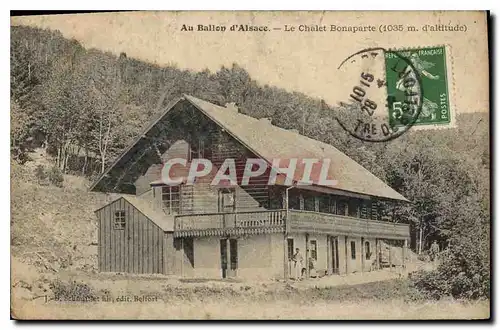 Ansichtskarte AK Au Ballon d'Alsace Le Chalet Bonaparte