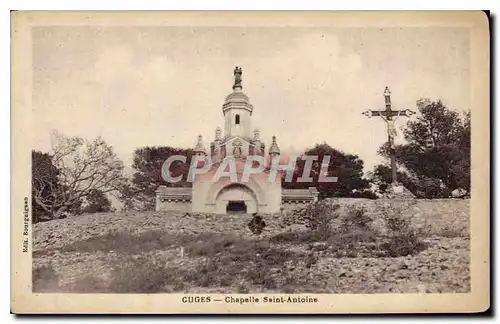 Cartes postales Cuges Chapelle Saint Antoine