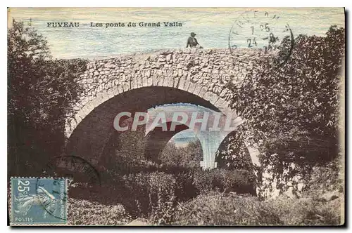 Ansichtskarte AK Fuveau Les ponts du Grand Valla