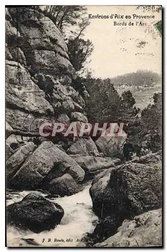 Ansichtskarte AK Environs d'Aix en Provence Bords de l'Arc