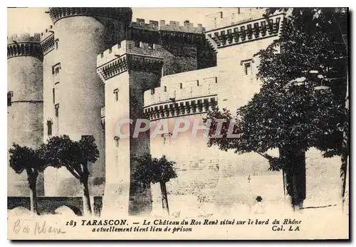 Cartes postales Tarascon Le Chateau du Ros Rene