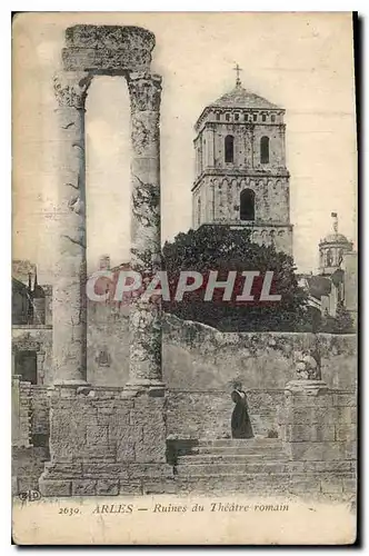 Ansichtskarte AK Arles Ruines du Theatre Romain