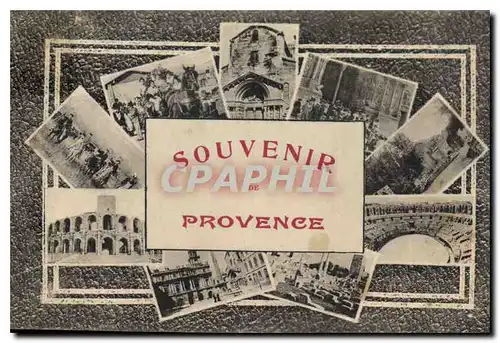 Ansichtskarte AK Souvenir de Provence