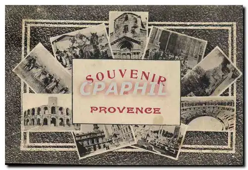 Cartes postales Souvenir de Provence