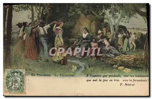 Cartes postales En Provence La Farandole