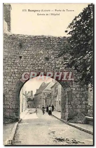 Cartes postales Beaugency Loiret Porte de Tavers Entree de l'Hopital