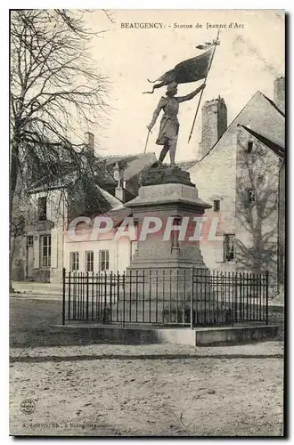 Cartes postales Beaugency Statue de Jeanne d'Arc