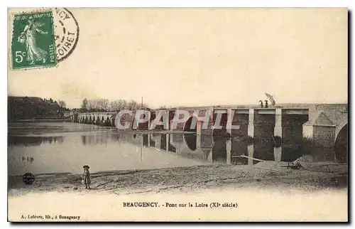 Ansichtskarte AK Beaugency Pont sur la Loire XI siecle