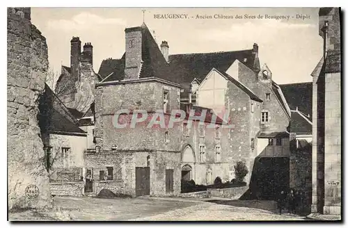 Cartes postales Beaugency Ancien Chateau des Sires de Beaugency Depot