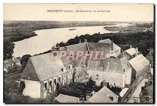 Ansichtskarte AK Beaugency Loiret Le Couvent et vue sur la Loire