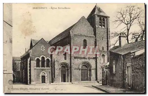 Ansichtskarte AK Beaugency Eglise Notre Dame