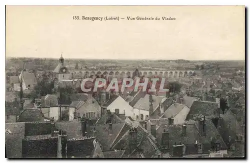 Cartes postales Beaugency Loiret Vue Generale du Viaduc
