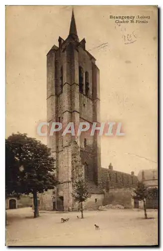 Cartes postales Beaugency Loiret Clocher St Firmin