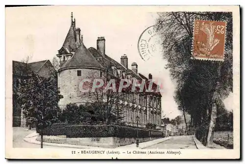 Cartes postales Beaugency Loiret Le Chateau Ancienne Abbaye