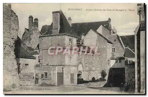Cartes postales Beaugency Ancien Chateau des Sires de Beaugency Depot