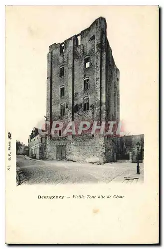 Cartes postales Beaugency Veielle Tour dite de Cesar