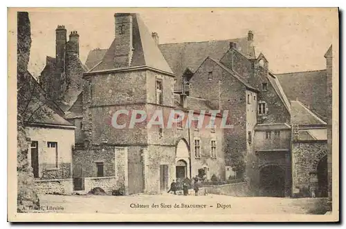 Cartes postales Chateau des Sires de Beaugency Depot