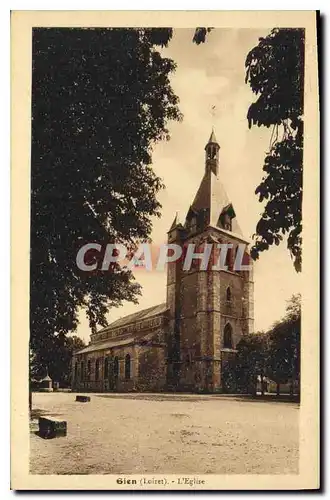Cartes postales Gien Loiret L'Eglise