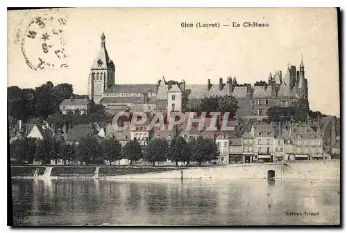 Ansichtskarte AK Gien Loiret Le Chateau