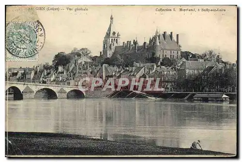 Cartes postales Gien Loiret Vue generale