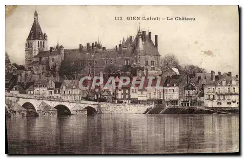 Cartes postales Gien Loiret Le Chateau