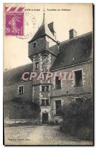 Cartes postales Gien Loiret Tourelle du Chateau