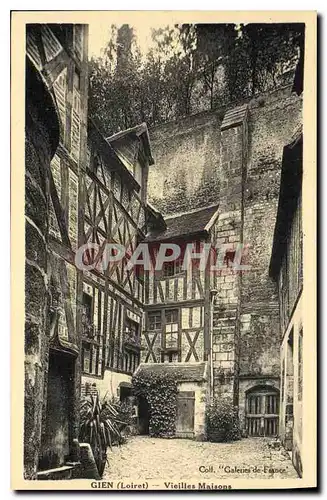 Cartes postales Gien Loiret Vieilles Maisons