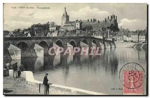 Cartes postales Gien Loiret Vue generale