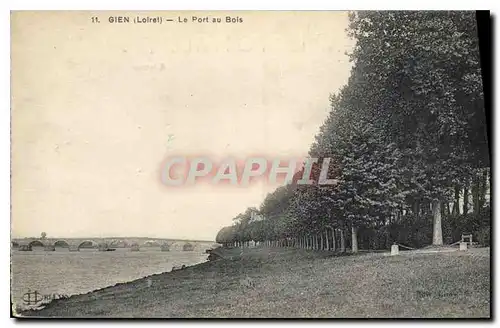 Cartes postales Gien Loiret Le Port au Bois
