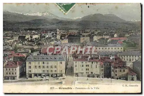 Cartes postales Grenoble Panorama de la Ville