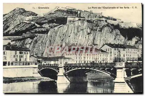 Cartes postales Le Pont de l'Esplanade et les forts