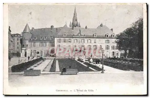 Cartes postales Grenoble L'Hotel de Ville