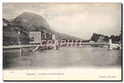 Cartes postales Grenoble Les Quais et le Saint Eynard