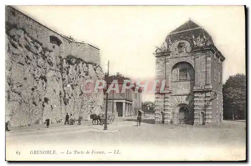 Cartes postales Grenoble La Porte de France