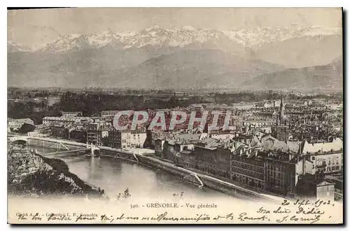 Cartes postales Grenoble Vue generale