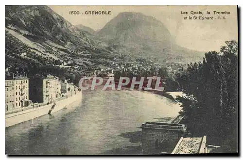 Cartes postales Grenoble Les Quais la Tronche et le St Eynard