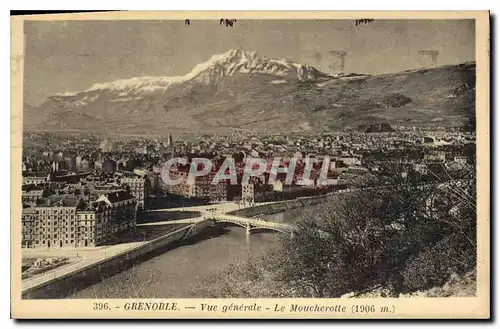 Cartes postales Grenoble Vue generale Le Moucherotte