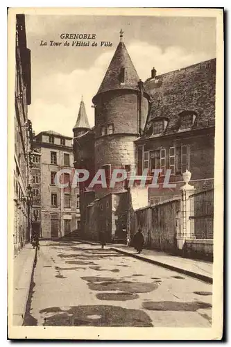 Cartes postales Grenoble La Tour de l'Hotel de Ville